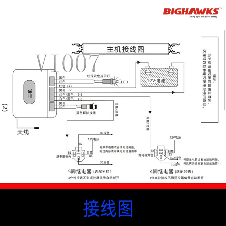 Buick Toyota Ford Nissan Mitsubishi Oil Road Circuit Circuit Lock Dark Lock Chống trộm Công tắc cảm ứng thông minh 007 - Âm thanh xe hơi / Xe điện tử