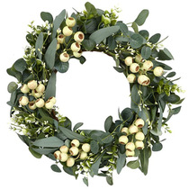 Cross-border jewelry 50CM simulated leaves door and window decoration garland direct supply from Amazon source