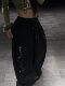 Strawberry Bear [Original Fabric] Rhinestone Snake Print Casual Pants Women's Street Style Loose Sports Sweatpants Trendy Brand Men's