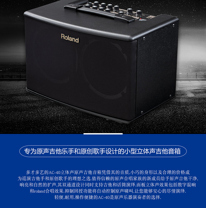 Loa Roland Roland AC33 AC40 AC60 RW Hộp điện dân gian Loa Acoustic Loa - Loa loa loa kéo sony