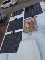 Professional custom flexible car solar panel RV modification imitation skylight solar panel power generation board