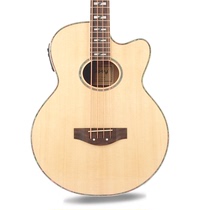 Guitare basse acoustique tout simple placage de basse en bois quatre cinq cordes 4 cinq cordes boîte électrique basse en bois