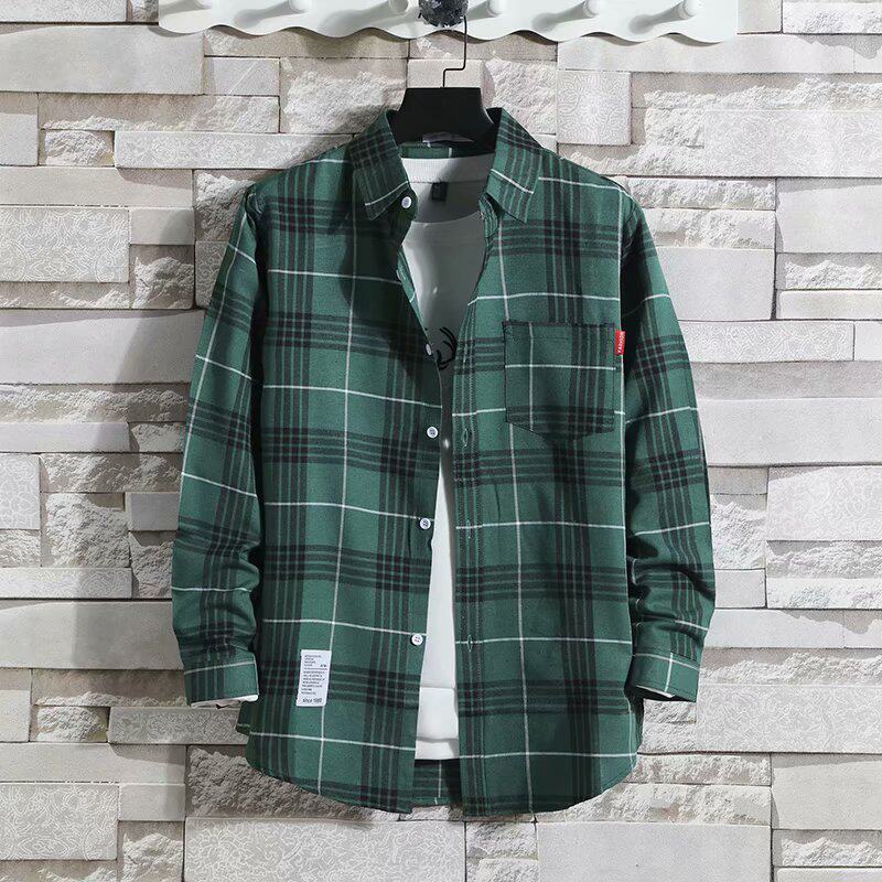 Sunscreen men and women Summer long sleeves Couple with plaid shirt ultra-thin breathable student Teen Sunscreen Clothing Jacket