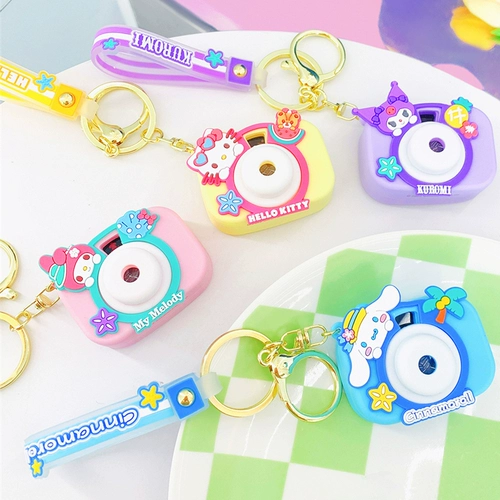Sanrio, камера, мультяшная маленькая игрушка, брелок, аксессуар на рюкзак