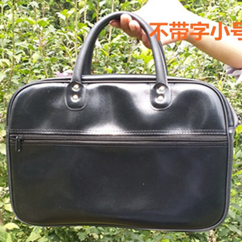 Old style bag nostalgia old bag printed word logo custom leather bag farmer handbag man bag old age handbag-Taobao