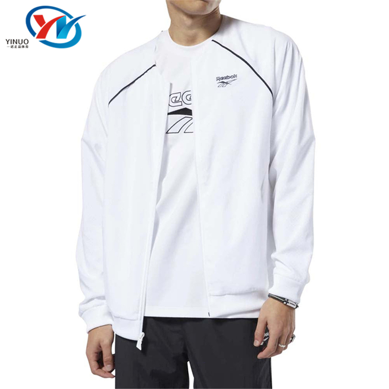 Reebok Men's Outdoor Running Sports Fitness Training Breathable Casual Jacket Dt8259