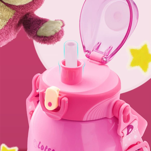 Дисней, клубника, детский стакан для школьников