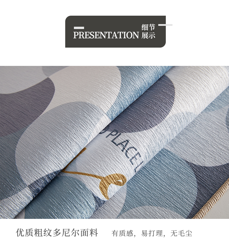 厨房专用防滑防油地垫防油污长条地面地毯吸水吸油耐脏地板踩脚垫详情4