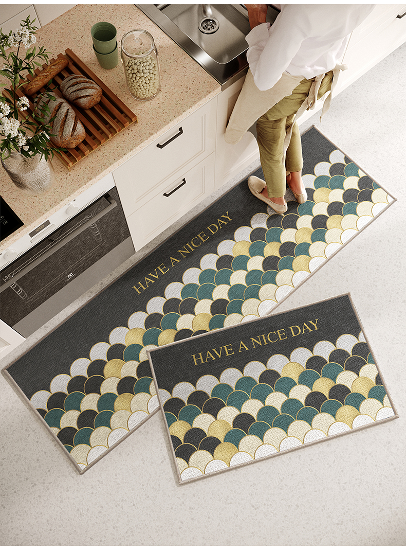 厨房专用防滑防油地垫防油污长条地面地毯吸水吸油耐脏地板踩脚垫详情15