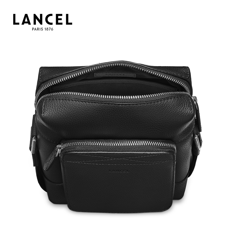 Kinh doanh Giải trí vai Lancel Lanzi GRAPHIC Dòng nam dốc Da Briefcase A08414