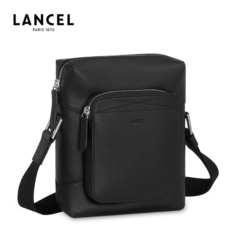 Kinh doanh Giải trí vai Lancel Lanzi GRAPHIC Dòng nam dốc Da Briefcase A08414