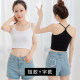 Xin red and blue modal half-length small camisole women's short yoga leaky navel inner wear sleeveless sexy slim summer