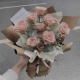 10 Cabcino Rose+Star Flower Букет
