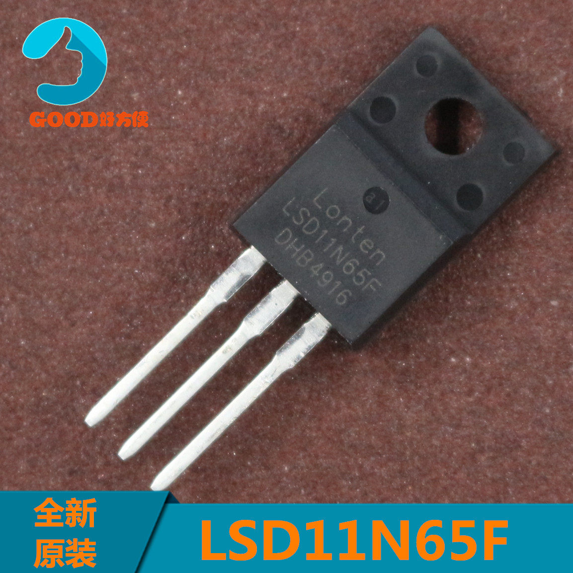 The new LSD11N65F high efficiency and low power consumption low internal resistance MOS tube 11N65 TO-220 original