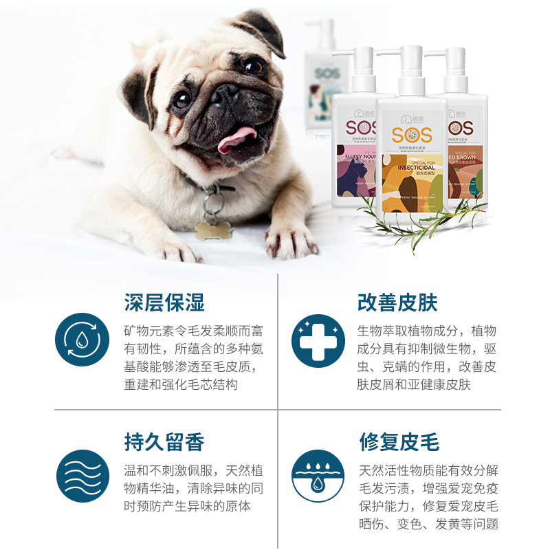 逸諾sos犬用沐浴露狗狗專用沐浴液幼犬殺蟎除菌香波洗澡清潔用品 逸諾sos犬用沐浴露狗狗專用沐浴液幼犬殺蟎除菌香波洗澡清潔用品