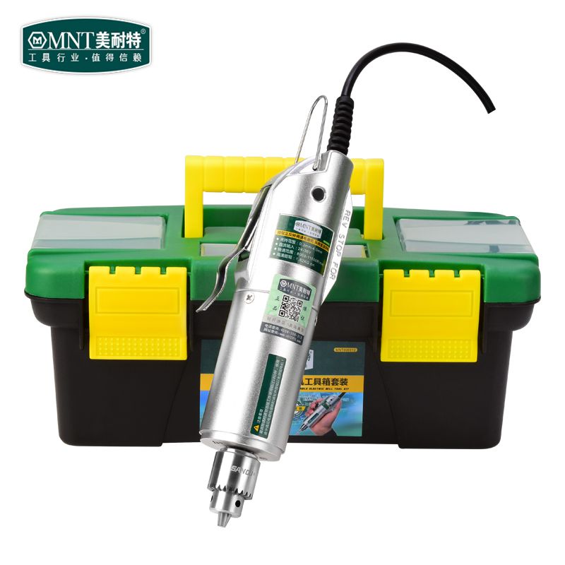 Small electric grinder model polished wood engraving toolkit package mini-electric drill