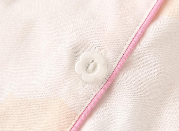 Mùa xuân và mùa thu mỏng gạc đôi cotton Nhật Bản thanh lịch dài tay cho nữ bộ đồ ngủ bằng vải cotton do bo nu dep