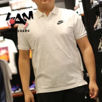 Áo sơ mi NIKE POLO Áo thun nam thoáng khí thể thao thoáng khí hè ngắn tay 829361-100-010 - Áo polo thể thao áo polo uniqlo