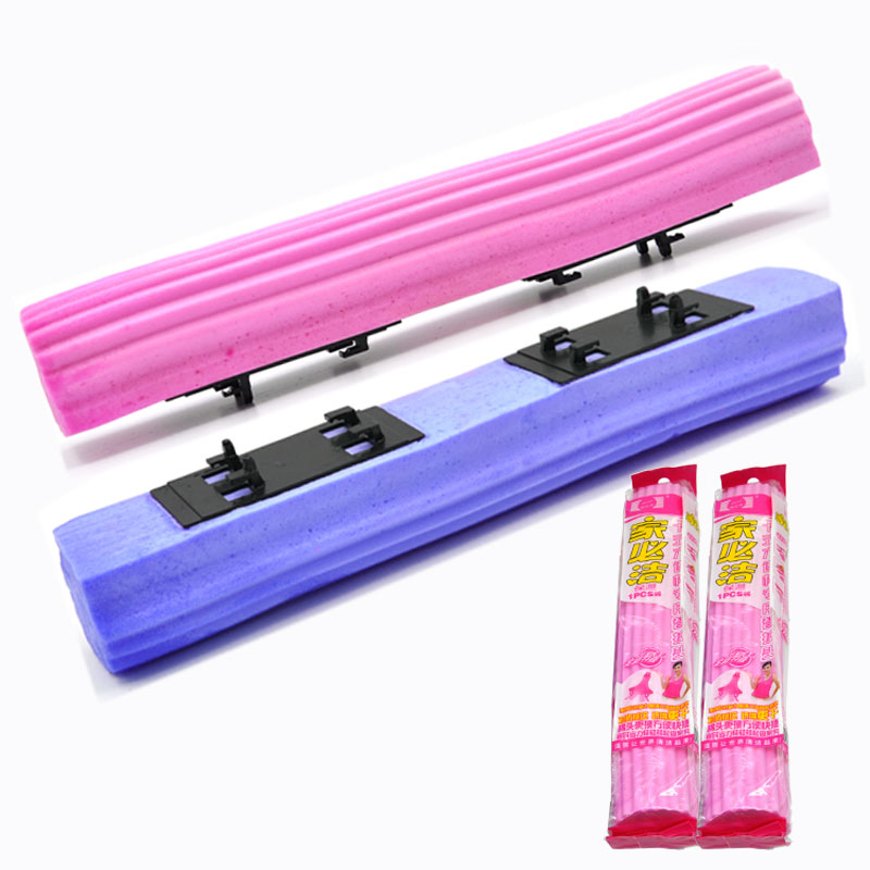 Jiabijie second generation 1032A mop replacement sponge cotton head absorbent hands-free glue cotton 1045A magic mop head