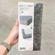 ຜ້າປູທີ່ນອນ IKEA Nasmin ສີແຂງ 40% ຜ້າຝ້າຍ Lyocell ອ່ອນນຸ້ມ ແລະສະດວກສະບາຍ ສີຂາວສີຂີ້ເຖົ່າເຂັ້ມ