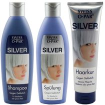 Germany swiss o par Silver gray anti-yellowing anti-yellowing silicone-free purple color lock shampoo conditioner hair mask set