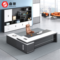 Office Furniture Boss Table Presidents Table Minimalist Modern Fashion Grand Bandae Manager Table Desk Chair Combinations
