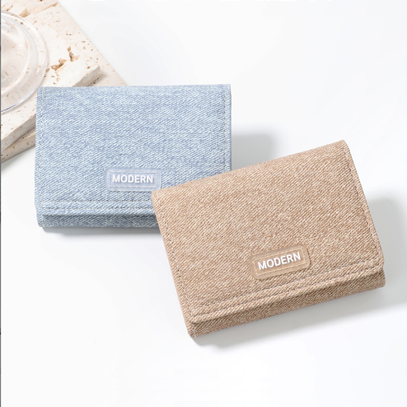 Fashionable Women's Short Wallet for Students with Multiple Card Slots, Money and Card Holder in One, Lightweight and Compact, 2026 New Model, 70% off Stack Wallet