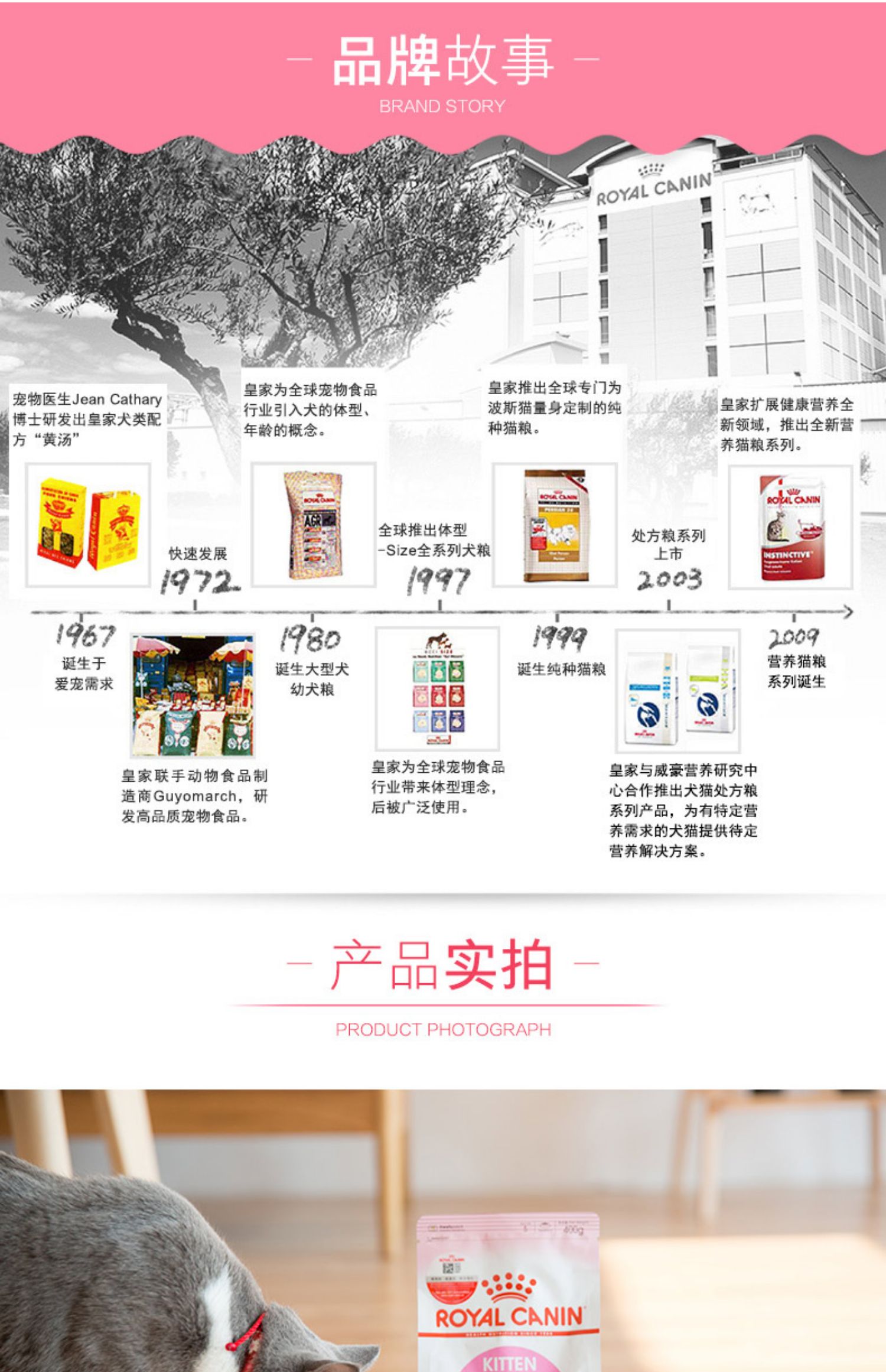 Thức ăn cho mèo con mèo con hoàng gia k36 / 2kg thức ăn cho mèo mang thai thức ăn cho mèo 1-12 tháng sữa - Cat Staples hạt anf cho mèo