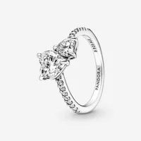Pandora, кольцо, серебро 925 пробы