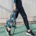 Phiên bản tiếng Hàn của túi dây rút giản dị túi nhỏ ba lô túi sinh viên thể thao ngoài trời túi dây vải túi lưu trữ thể dục balo bama Ba lô