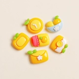 Мультяшные желтые часы, кремовый чехол для телефона ручной работы, аксессуар, аксессуары