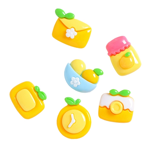 Мультяшные желтые часы, кремовый чехол для телефона ручной работы, аксессуар, аксессуары