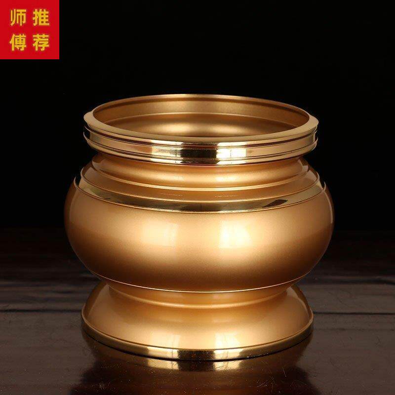 New Buddhist Buddhist Household Products Copper fragrance for Buddha pure copper insertion room Household aroma temple audio aroma