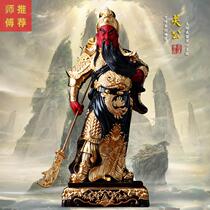 New Buddha Pure Copper Stickers Guanyu Buddha statue Guanyu Golden Gods of the Golden Gods of the Guangyu Golden Gods Bronze statue for the Living Room