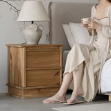 Runjia Home Mabrish Retro с твердым деревом прикроватной столовой