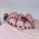 [xưng tội] một loạt các phước lành nhỏ ban đầu bốn mặt Phật thắt nút tự làm dệt tay vòng tay dây thừng gói vật liệu
