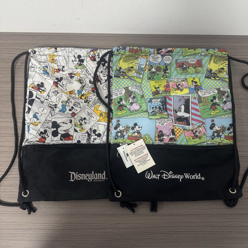 Original Export Mickey Drawstring Storage Bag Backpack Original Export Mickey Drawstring Storage Bag Backpack