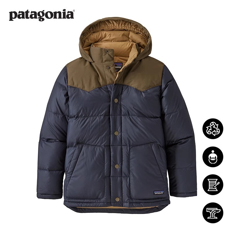 Big Kids' Warm down Jacket Bivy down 68311 Patagonia Patagonia