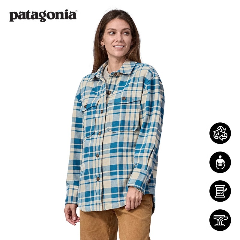 Women's Flannel Shirt Fjord 42425 Patagonia Patagonia