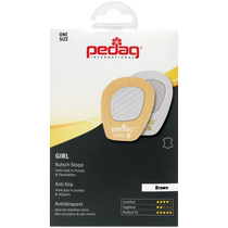 PEDAG forefoot pad high heels non-slip cushioning shock-absorbing pressure-reducing forefoot pad anti-pain half-size pad insole genuine leather