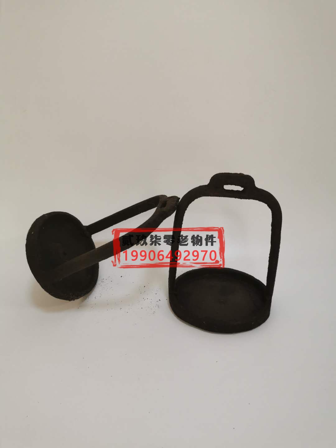 Old iron lamp retro-old lamp Table Zen tea cast iron lamp candlestick old candlestick decoration props