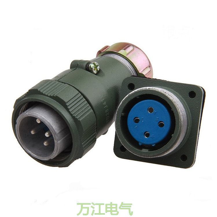 YD28 4 core waterproof aviation plug connector YD28J4TP YD28J4TQ YD28K4Z