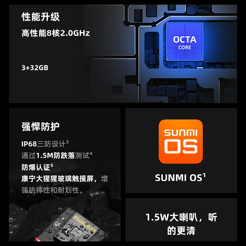 SUNMI商米Q宝PDA:高效仓储物流神器,告别繁琐盘点!🔧-数据采集器-淘宝百科网