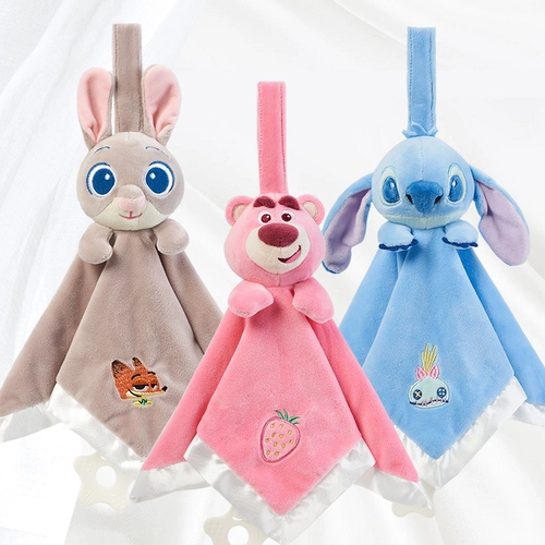 zoobies Дисней, успокаивающее полотенце, летающий слон, детская клубника для прыжков, прорезыватель, Тигра