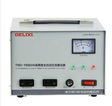 Delixi voltage regulator fully automatic 5000w computer voltage regulator TND-5K home voltage regulator