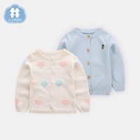 Детский осенний хлопковый кардиган, тонкий свитер, детская куртка, 0-1-3 лет
