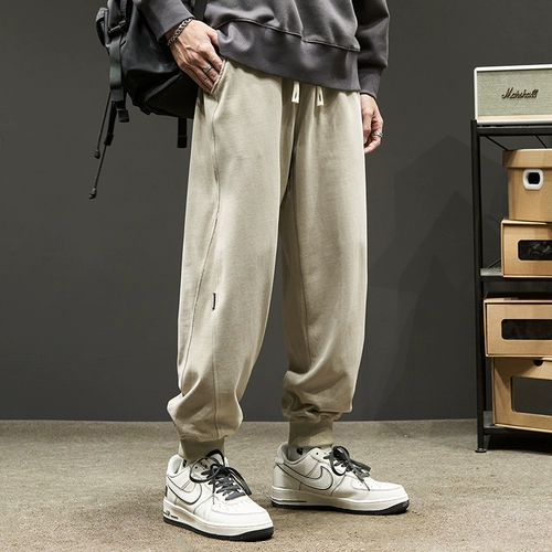 Японские осенние цветные весенние штаны, свободный крой