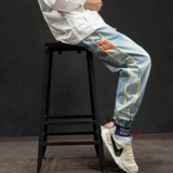 Спортивные японские ретро джинсы в стиле хип-хоп, штаны, европейский стиль, свободный крой