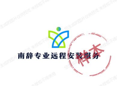 南辞专业远程安装服务