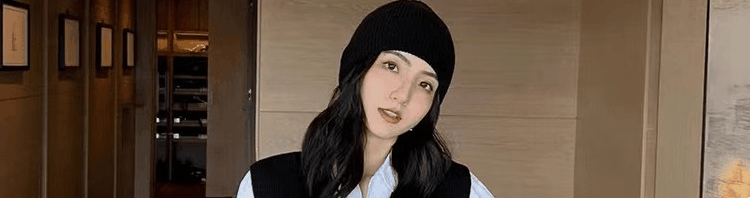 Женская жилетка 毛衣马甲背心衬衫两件套女衬衣春季2025新款搭配叠穿马夹针织上衣